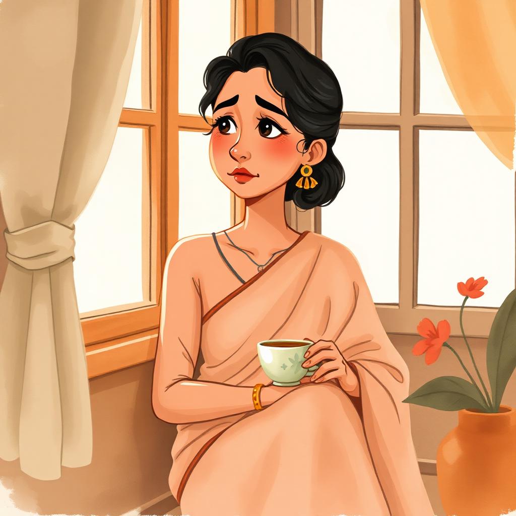 విడాకుల తర్వాత మహిళ